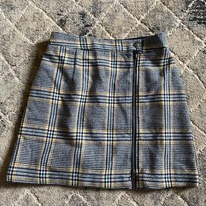 abercrombie plaid skirt